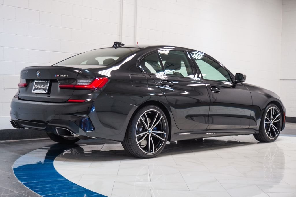 Used 2021 Black BMW M340i xDrive image 28