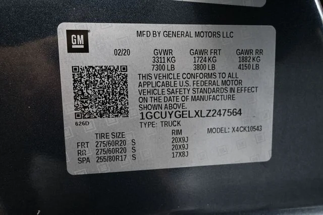 Used 2020 Gray Chevrolet LTZ image 52
