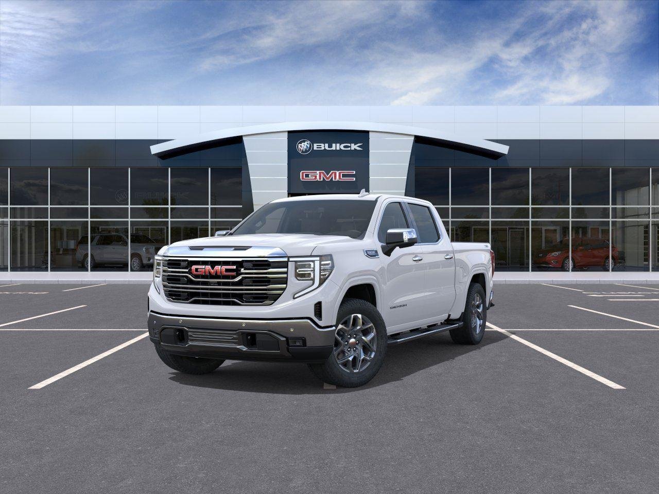 New 2026 Summit White GMC SLT image 8