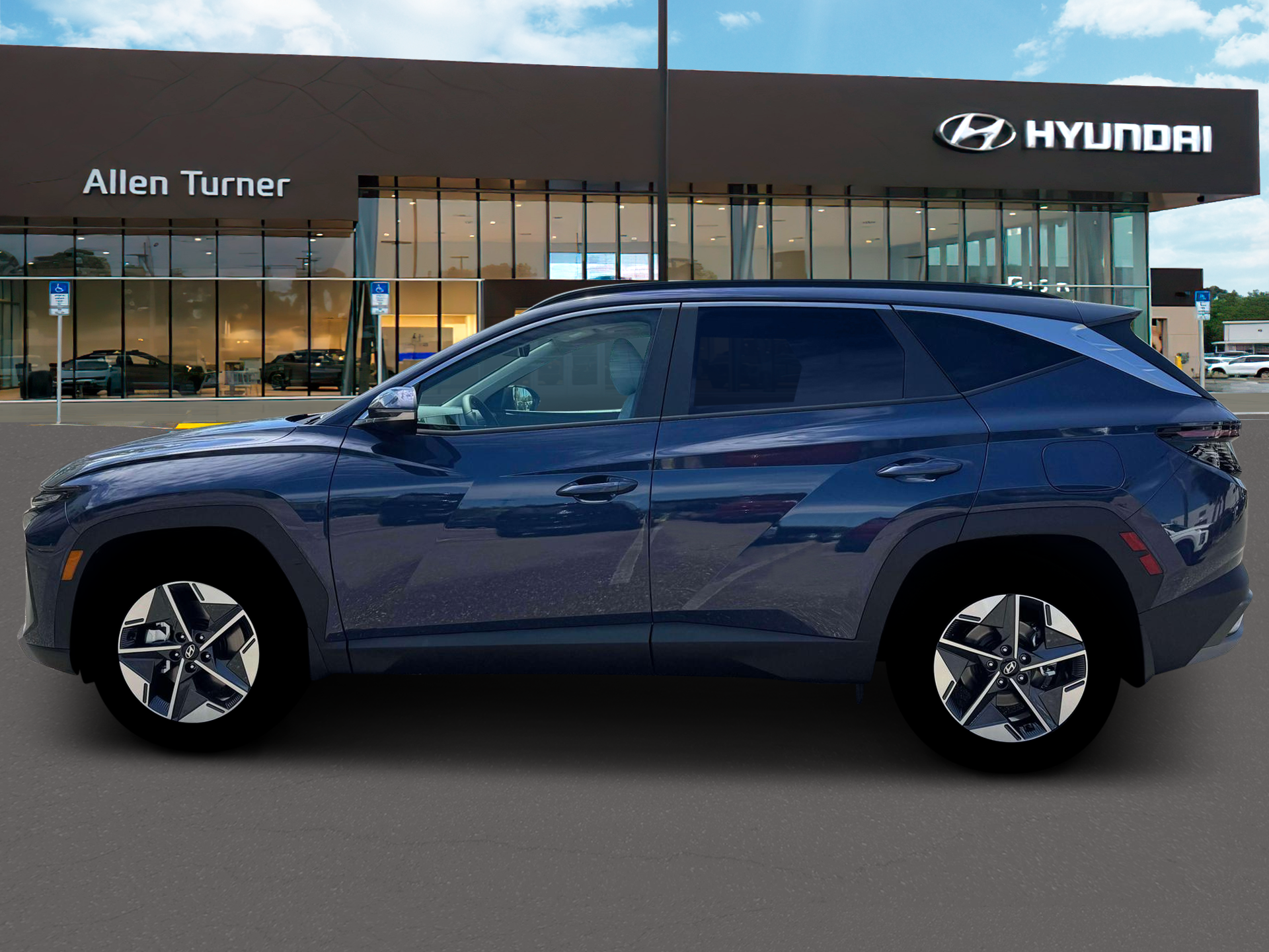 New 2026 Atlantis Blue Hyundai SEL Premium FWD image 3