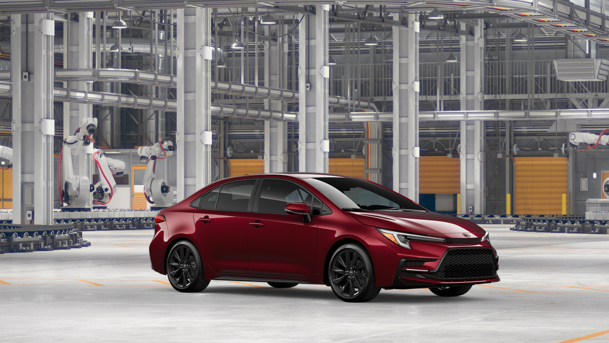 New 2026 Red Toyota SE image 14