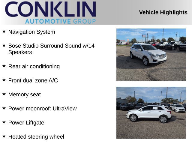 Used 2019 CRYSTAL WHITE TRICOAT Cadillac Premium Luxury AWD image 2