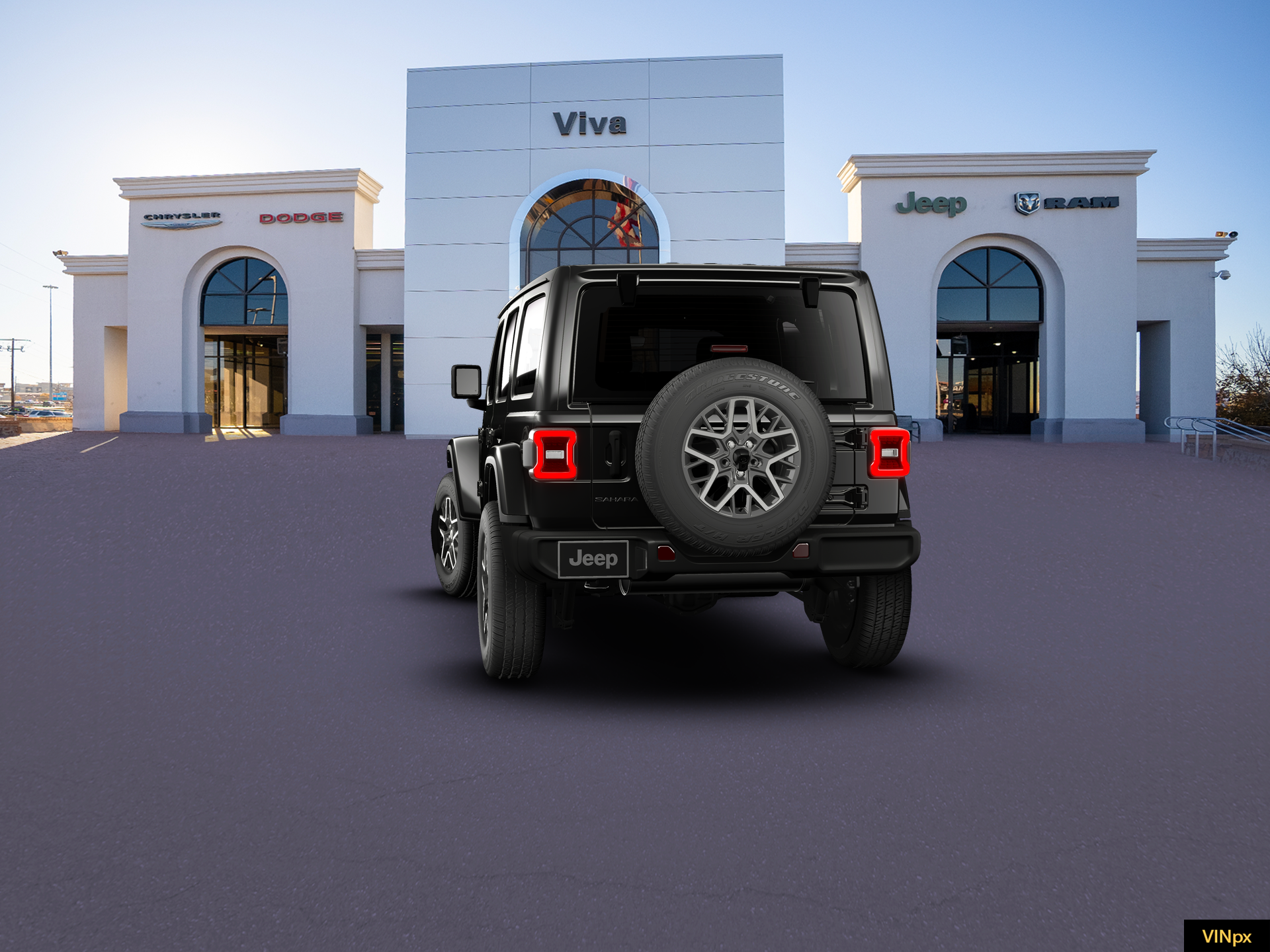 New 2026 Black Clear-Coat Exterior Paint Jeep Sahara image 13