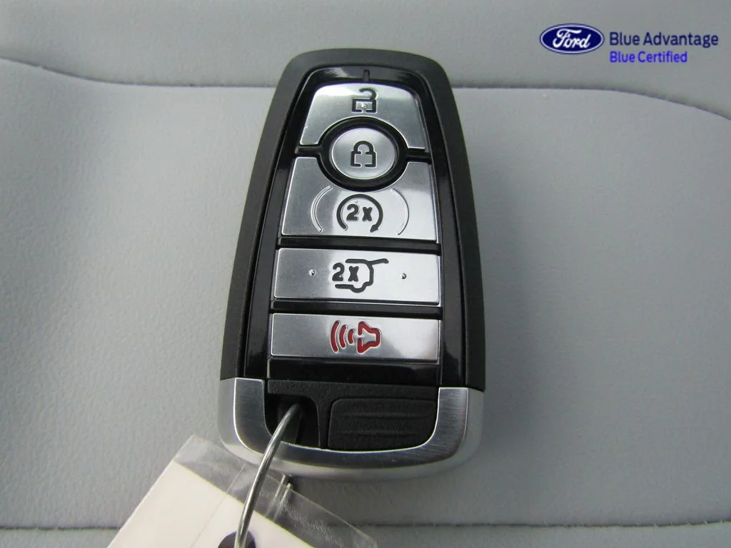 Certified Used 2025 Stone Blue Metallic Ford Platinum image 52