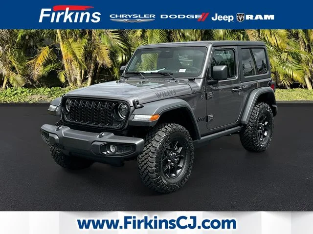 New 2026 Granite Crystal Metallic Clearcoat Jeep Willys image 1