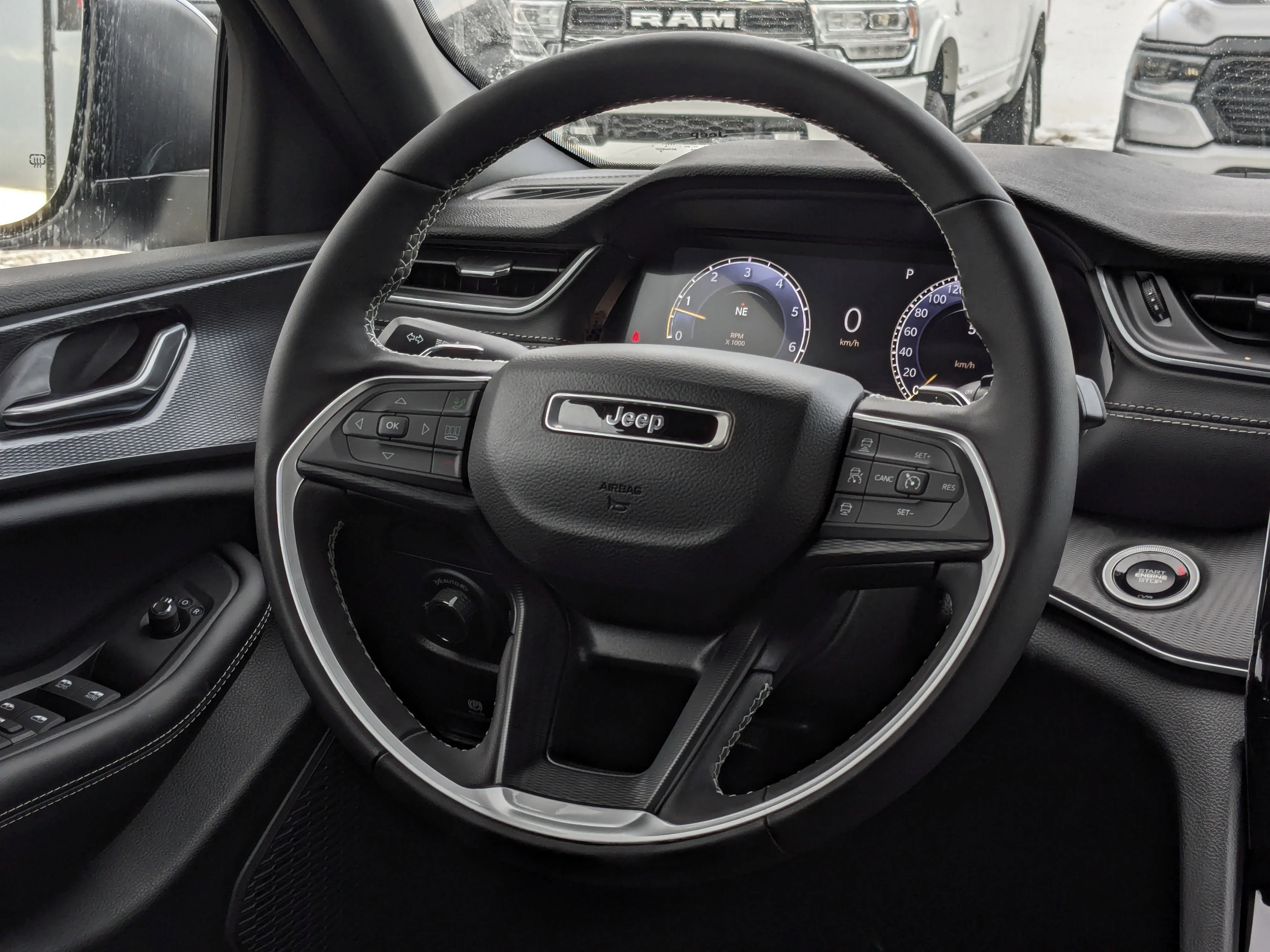 New 2025 White Jeep Laredo - - HEATED SEATS & STEERING - ADAPTIVE CRUISE - LED LIGHTING & TONS MORE! image 16