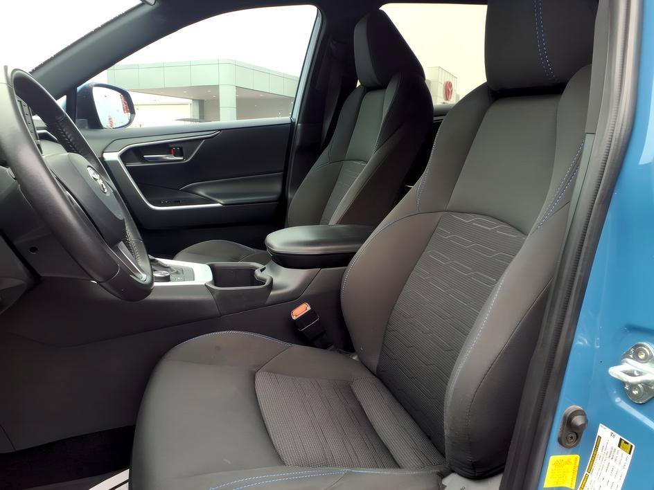 Used 2022 Cavalry Blue Toyota Hybrid SE image 15