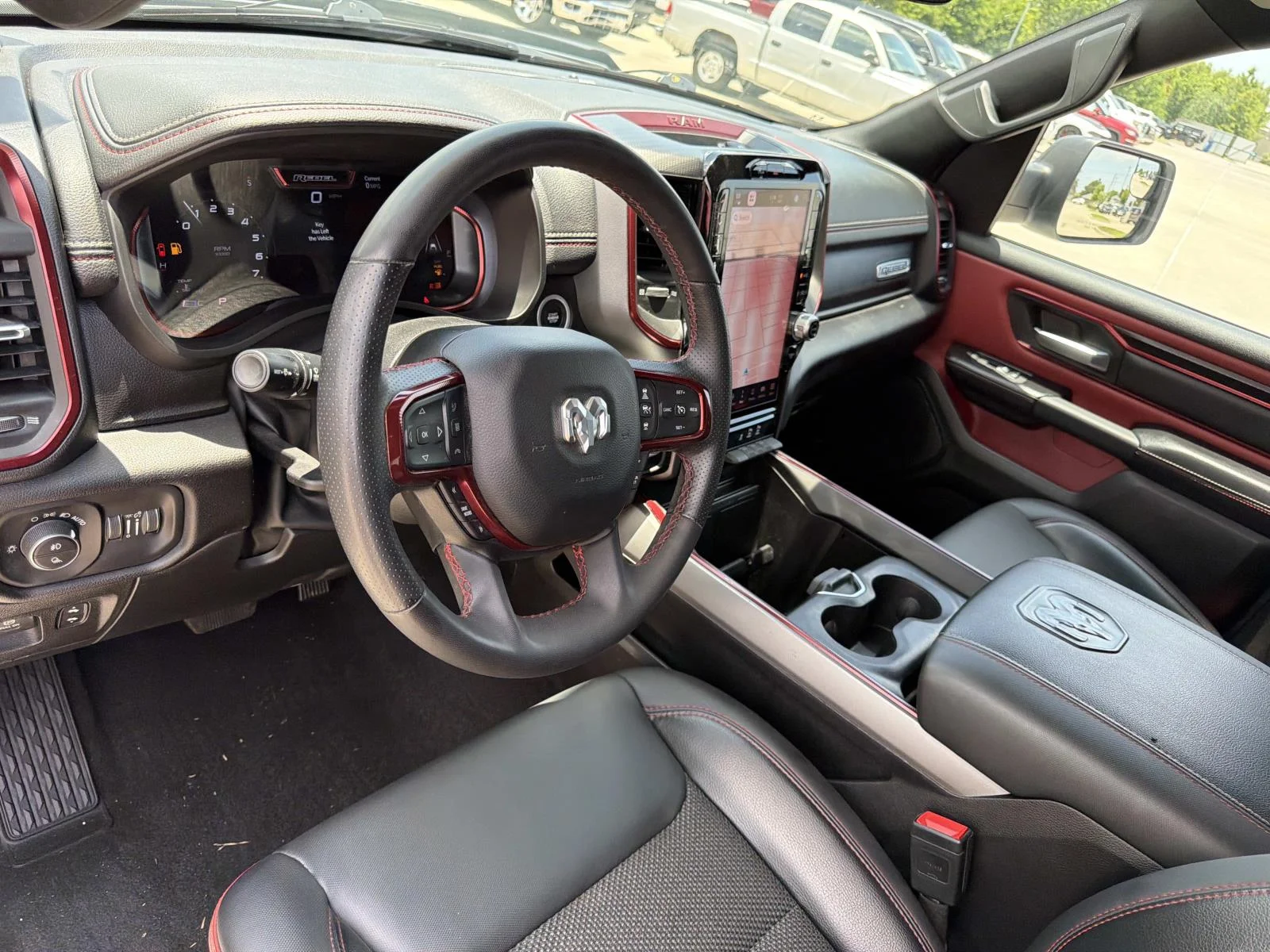 Used 2025 White Ram Rebel 4x4 Crew Cab 5