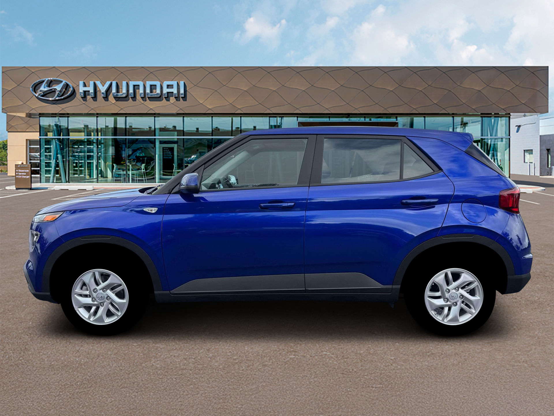 New 2026 Intense Blue Hyundai SE image 3