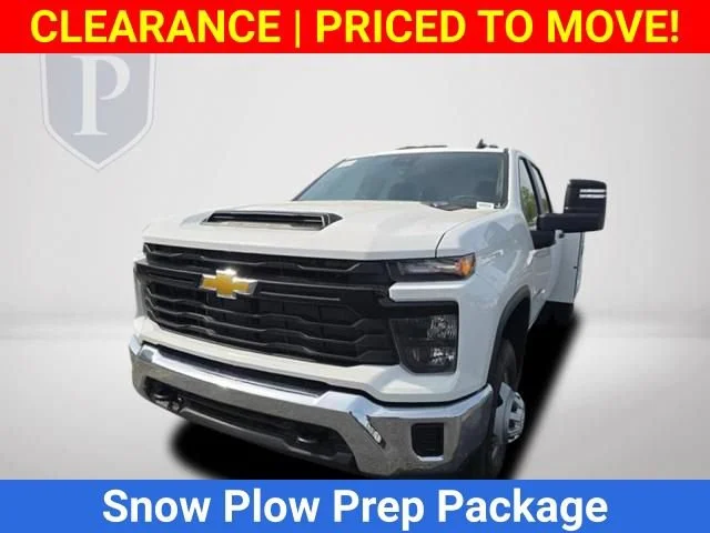 New 2025 Summit White Chevrolet Work Truck image 13