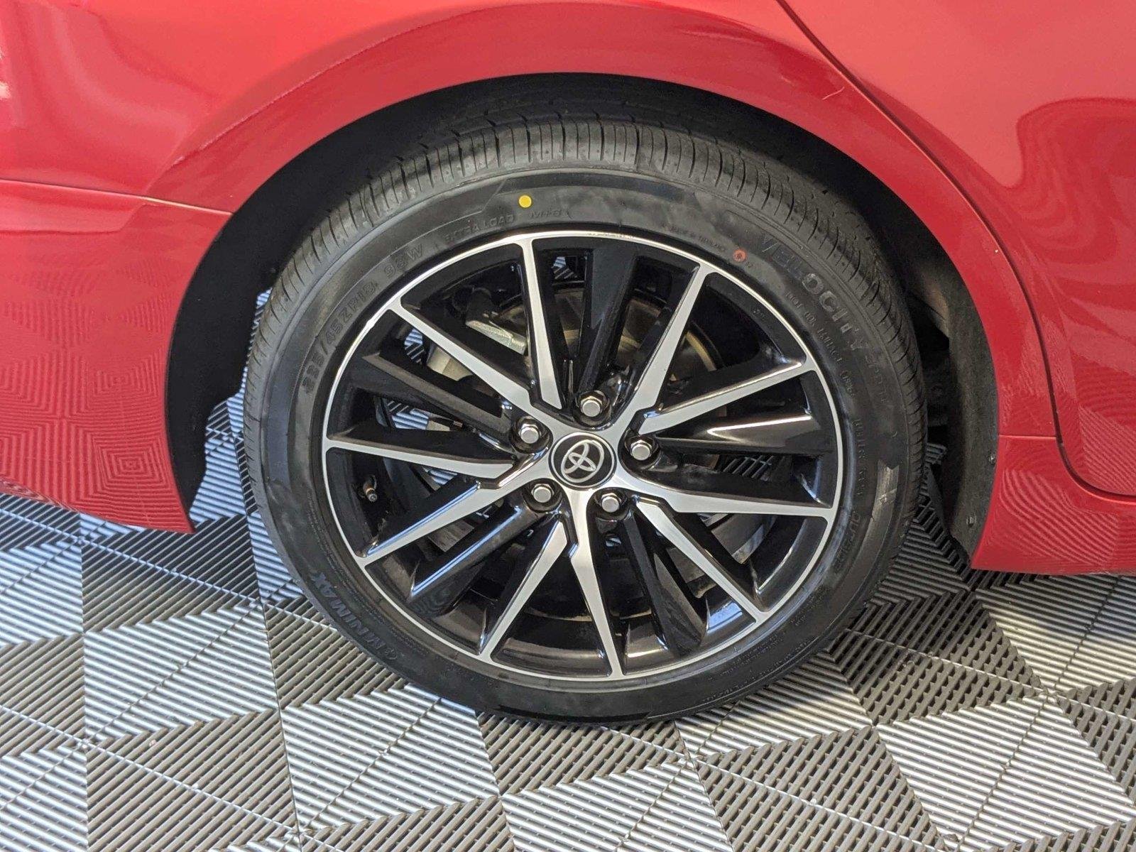 Certified Used 2023 Supersonic Red Toyota SE image 9