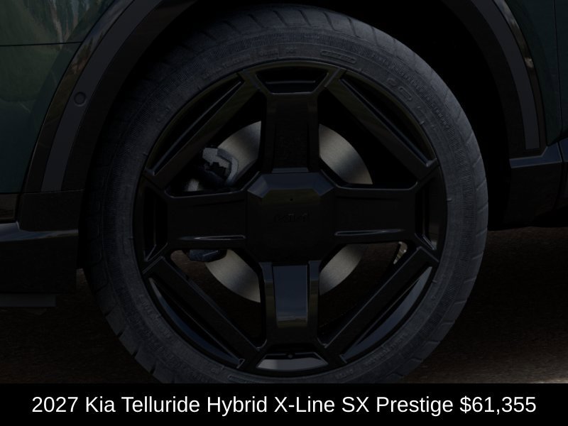 New 2027 Black Jade Green Kia X-Line SX Prestige image 9