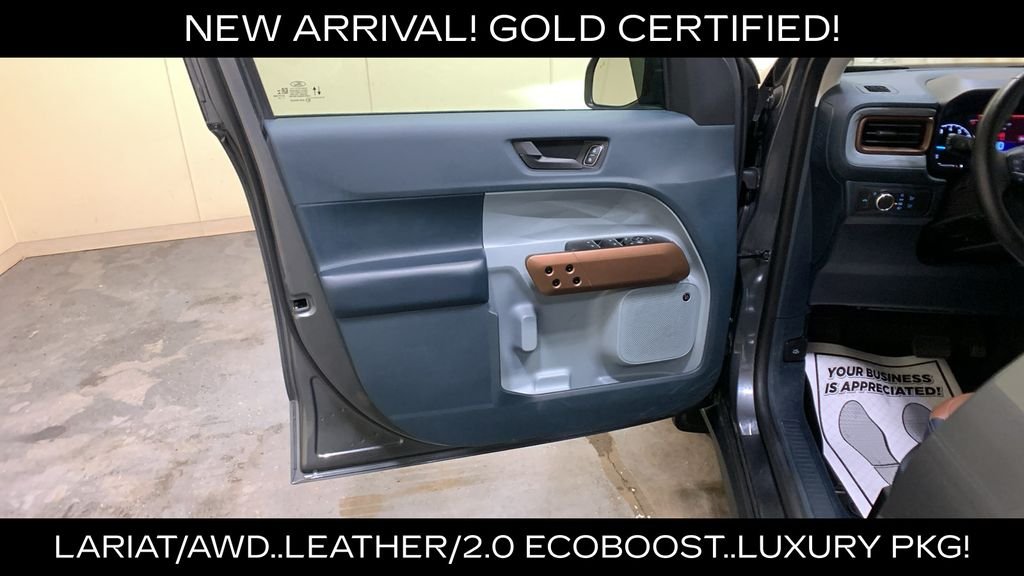Certified Used 2022 Gray Metallic Ford Lariat image 27
