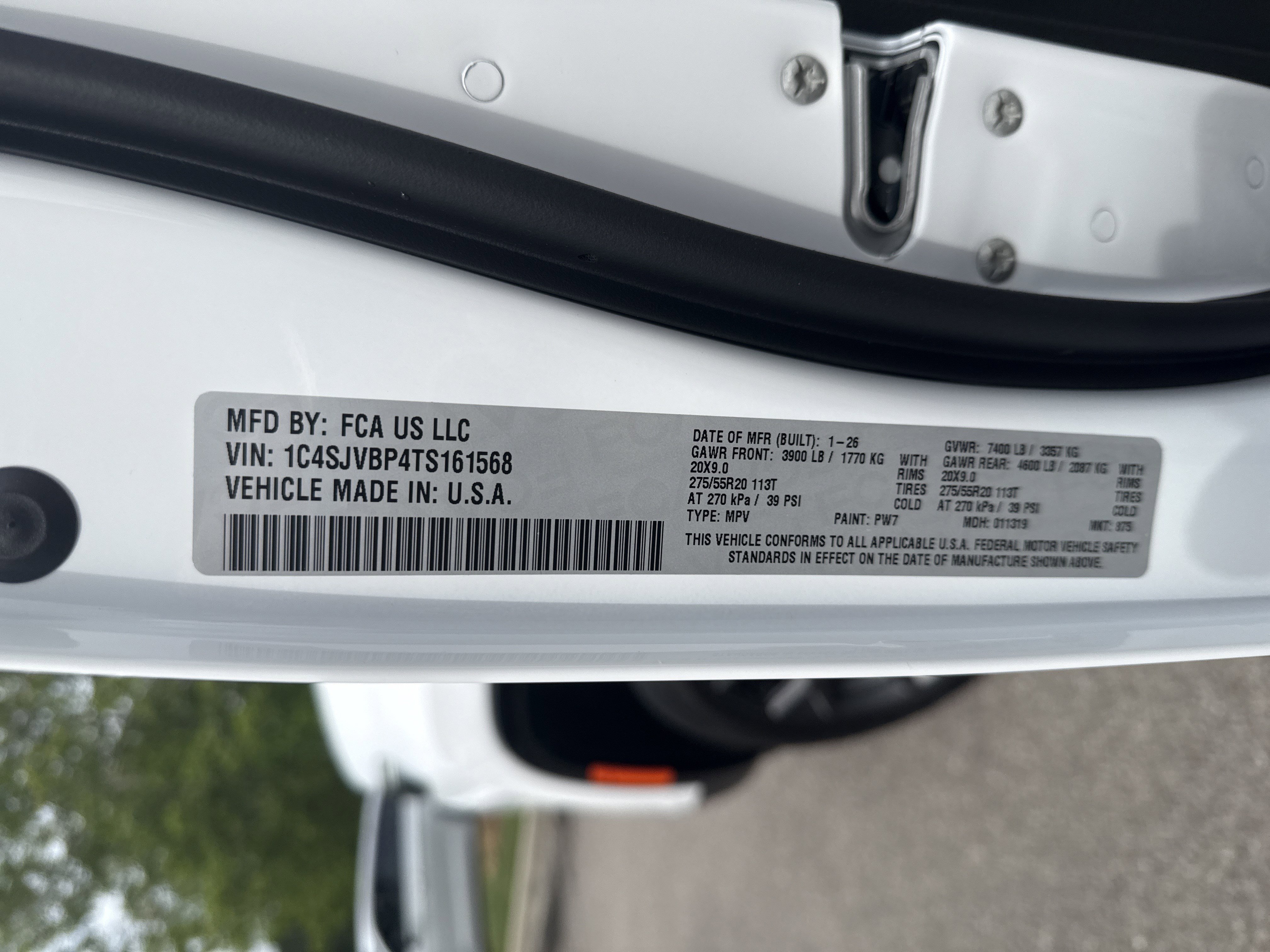 New 2026 Bright White Clearcoat Jeep Limited Altitude image 35