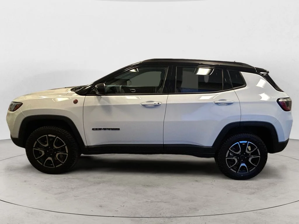 Used 2025 Bright White Jeep Trailhawk image 2