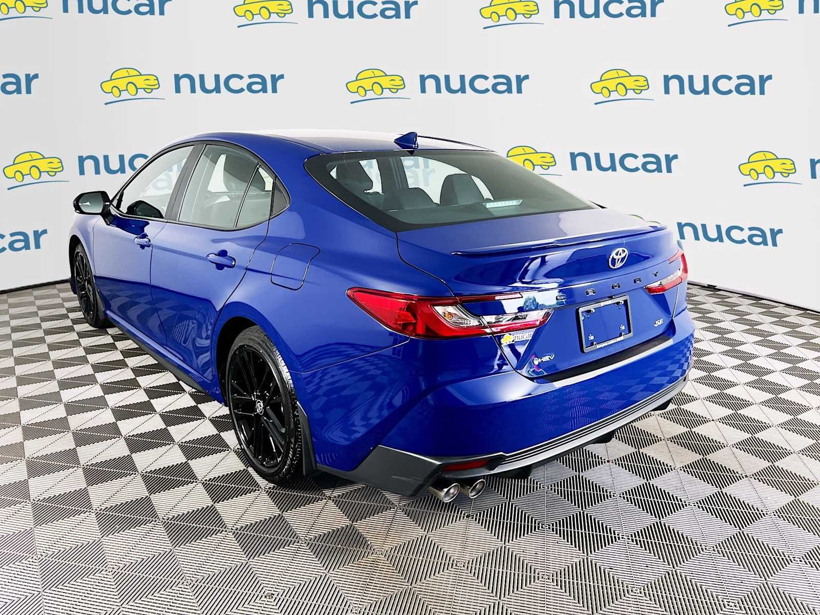 Used 2025 Reservoir Blue Toyota SE image 5