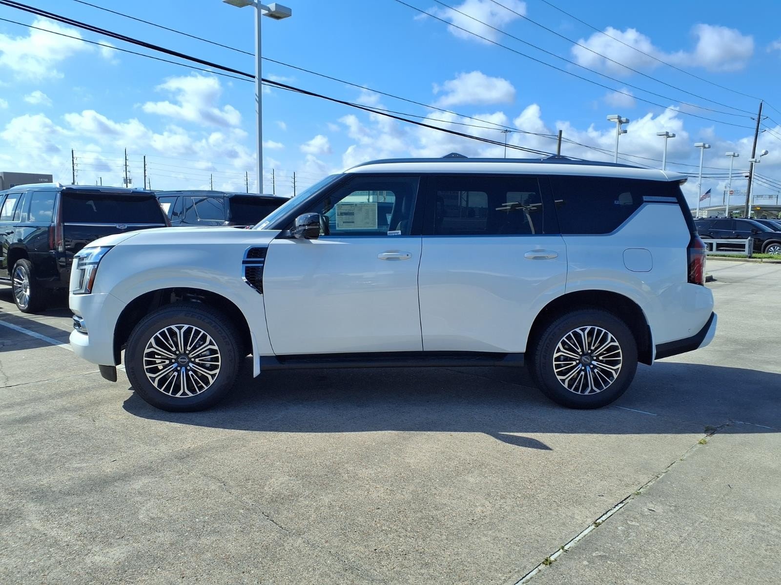2026 Nissan Armada SL White at Robbins Nissan