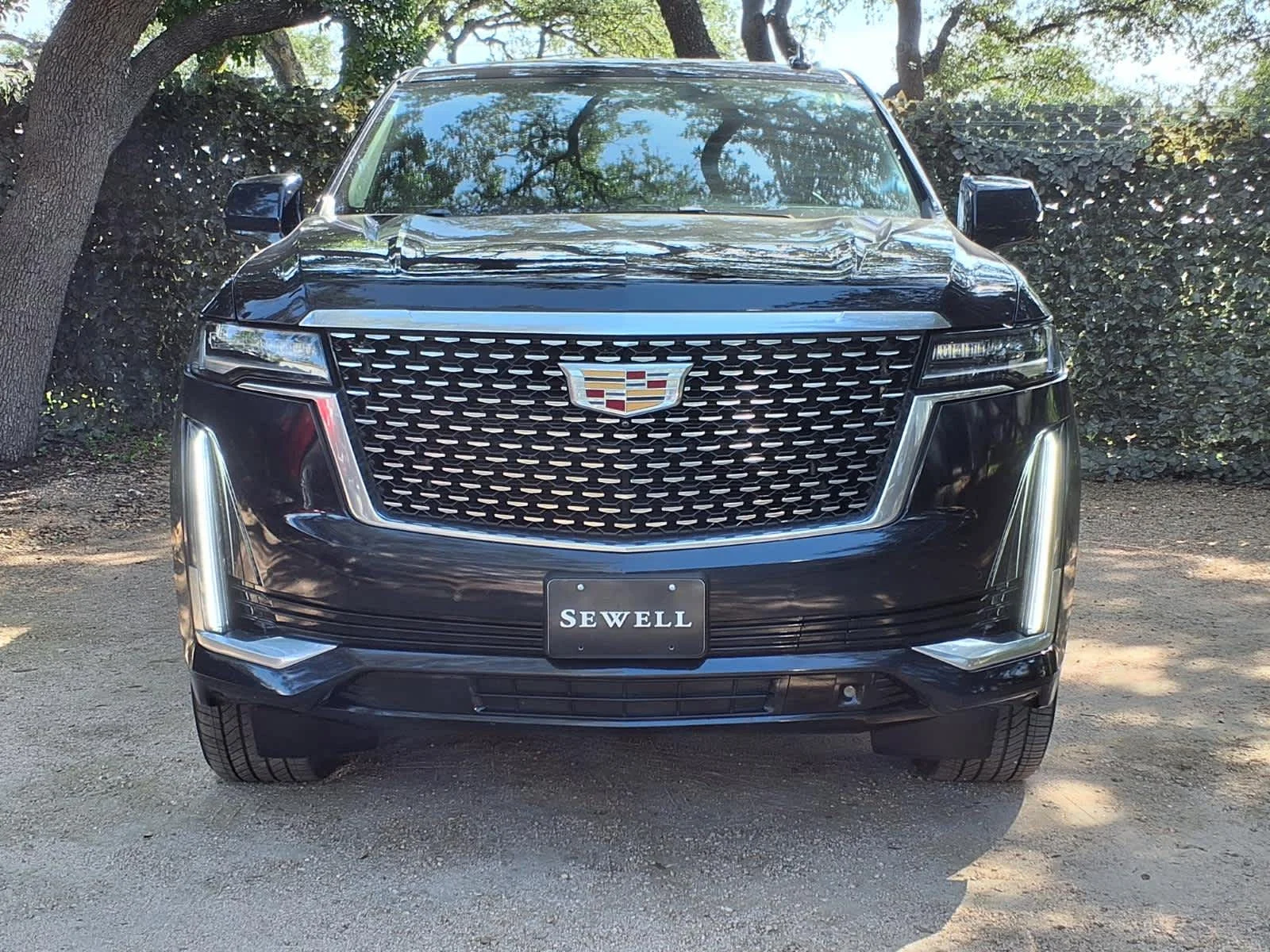 Used 2023 DARK MOON BLUE METALLIC Cadillac 4WD Premium Luxury image 2
