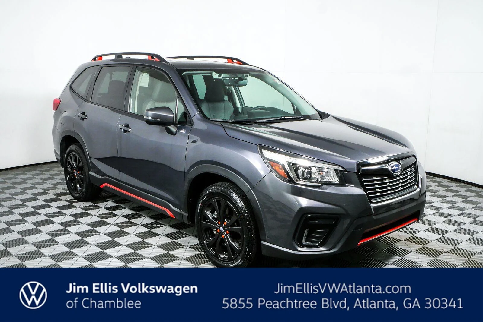 Used 2020 Magnetite Gray Metallic Subaru Sport image 1