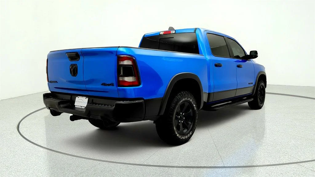 Used 2024 Hydro Blue Pearlcoat Ram Rebel 4x4 Crew Cab 5