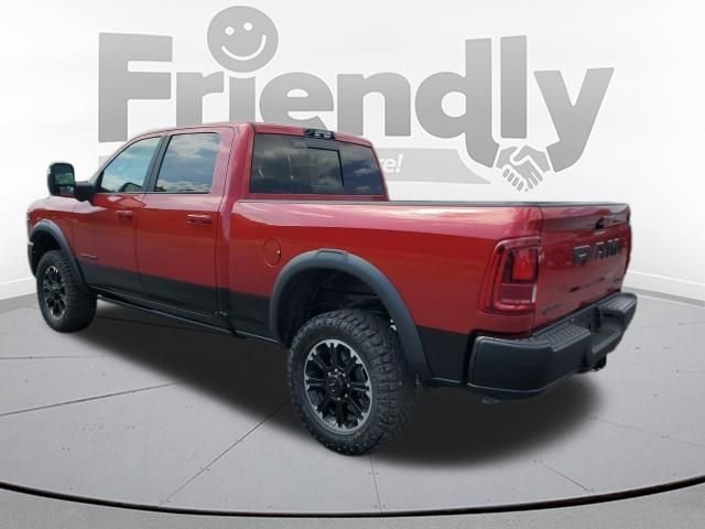 New 2026 Molten Red Pearl-Coat Exterior Paint RAM Rebel image 3
