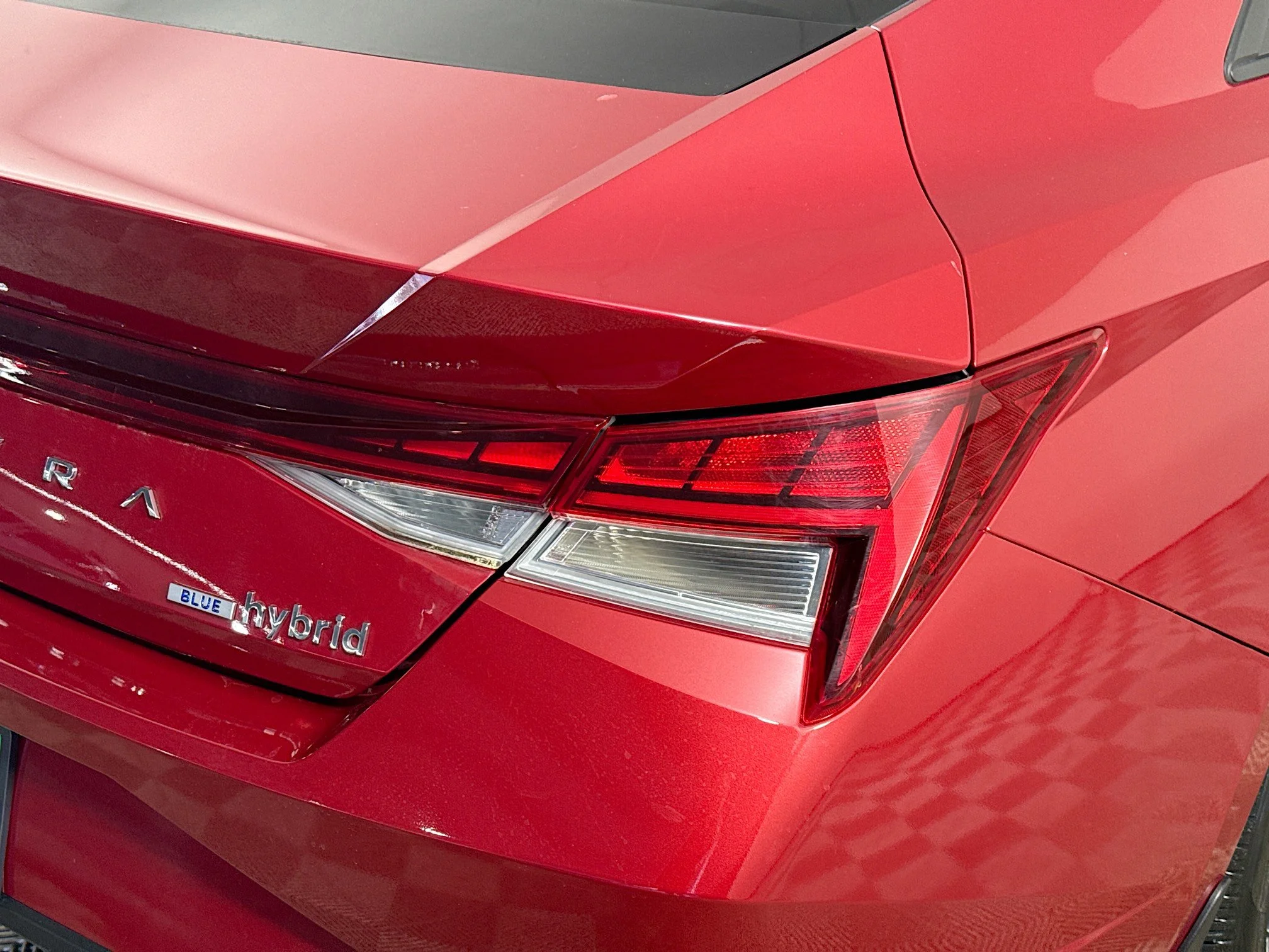 Used 2023 Scarlet Red Pearl Hyundai Blue image 30