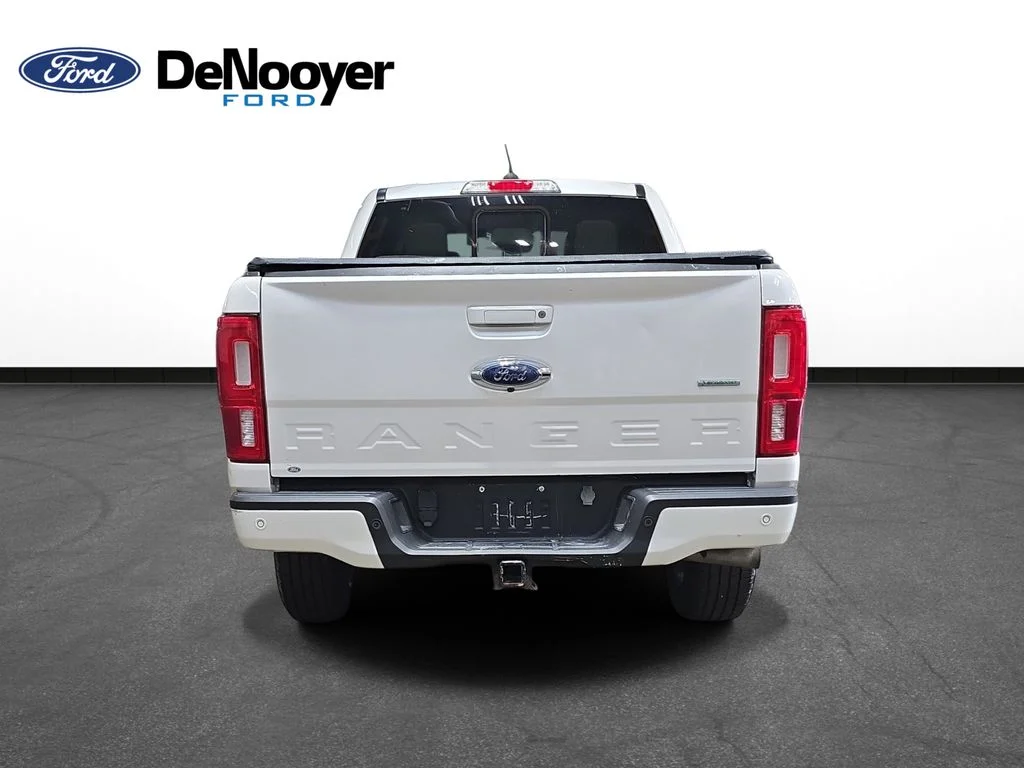Used 2020 White Platinum Clearcoat Metallic Ford Lariat image 9