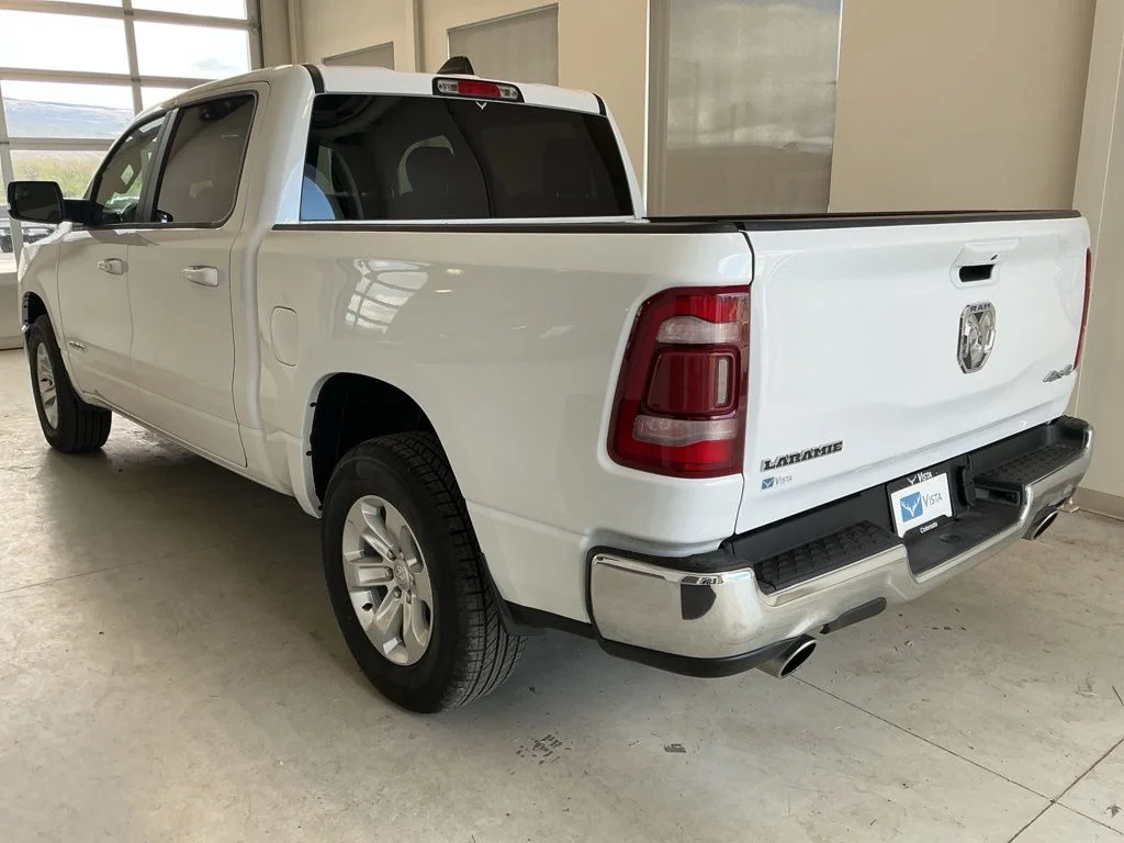 Used 2024 Bright White Clearcoat Ram Laramie image 6