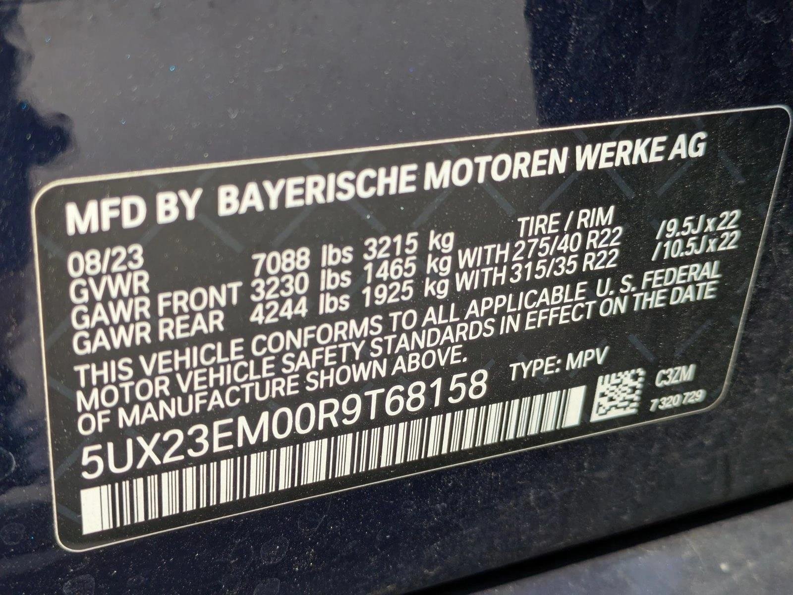 Used 2024 Tanzanite Blue Ii Metallic BMW xDrive40i image 16