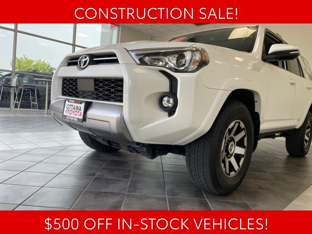 Used 2023 White Toyota TRD Off-Road Premium image 2