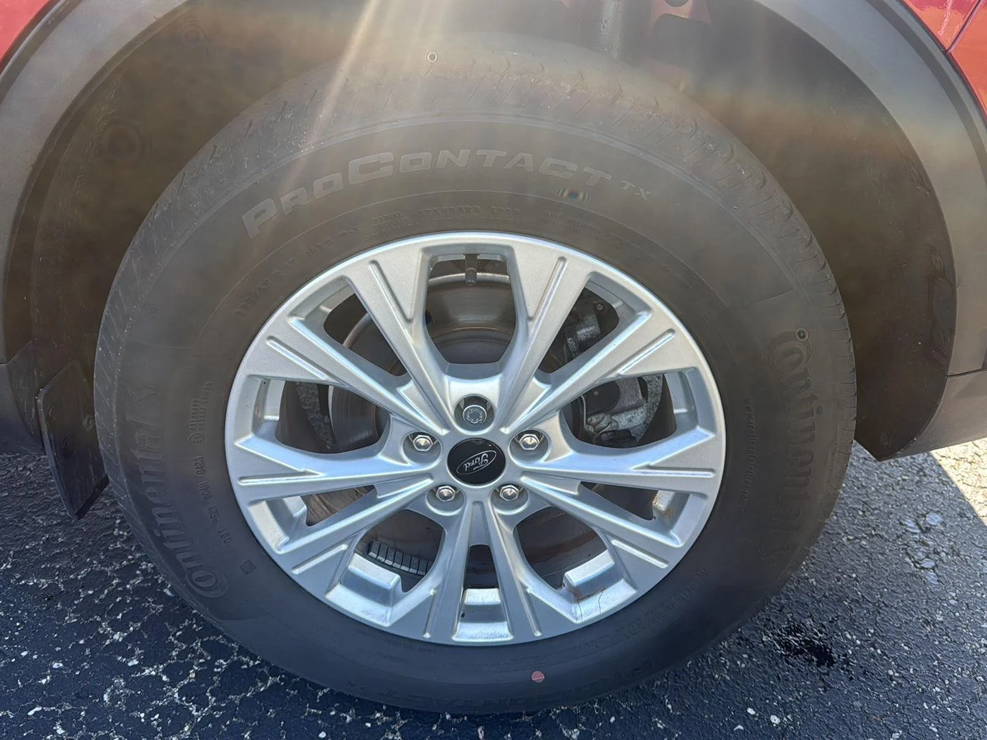 Used 2023 Rapid Red Metallic Tinted Clearcoat Ford Active image 11