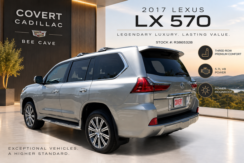 Pre-Owned 2017 Lexus LX 570 4D Sport Utility in Austin #R386532B