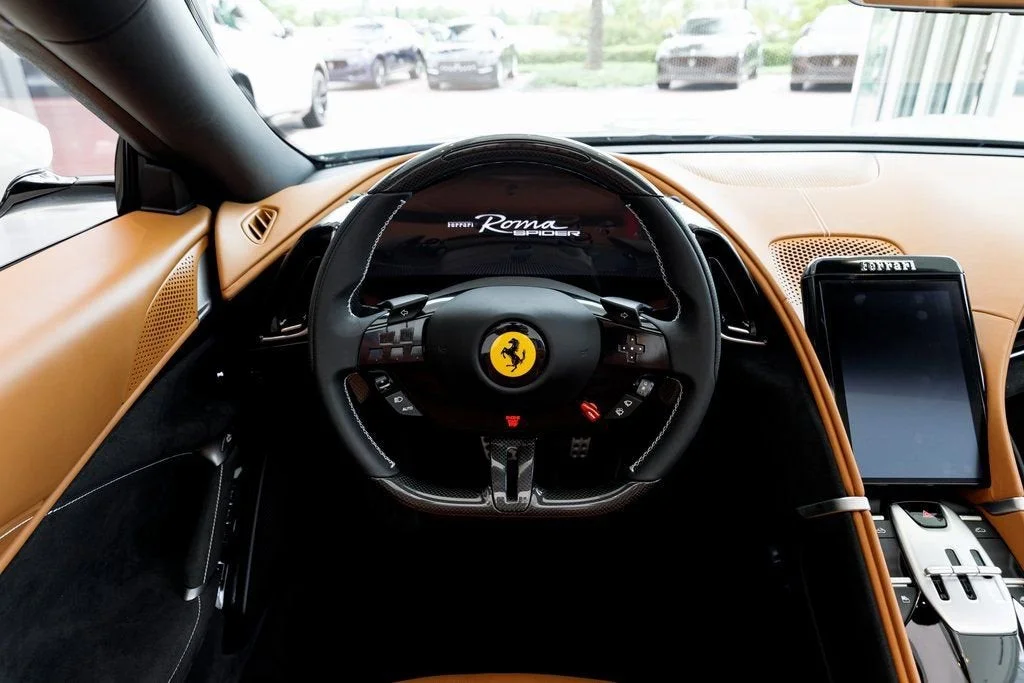 Used 2025 Bianco Avus Ferrari Spider image 40