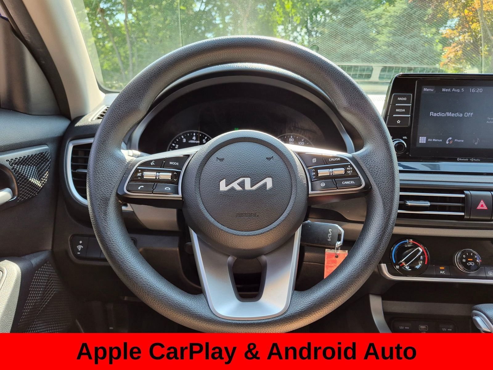Used 2023 Neptune Blue Kia LX image 16