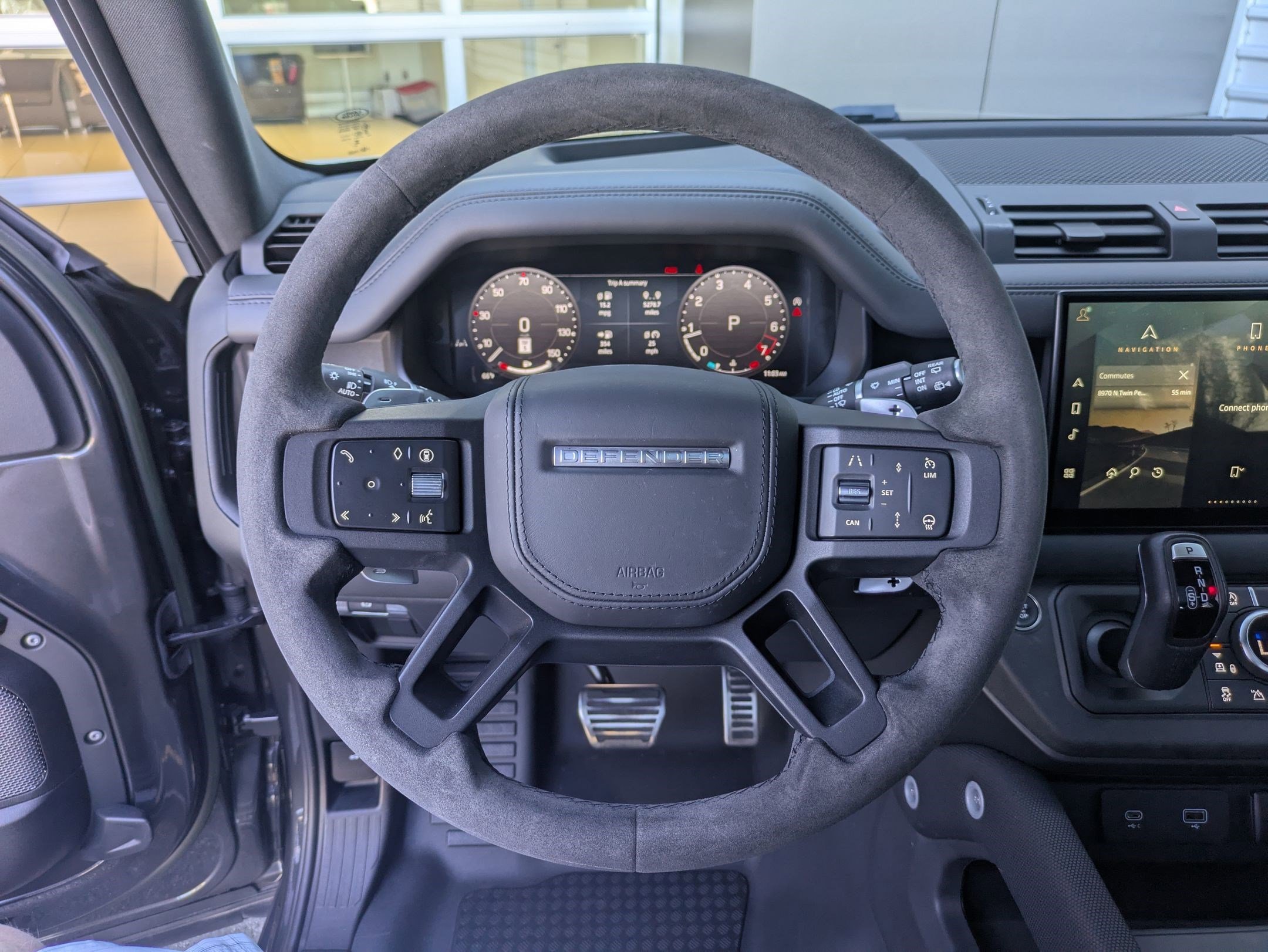 Used 2024 Gray Land Rover 110 P525 Carpathian Edition image 15
