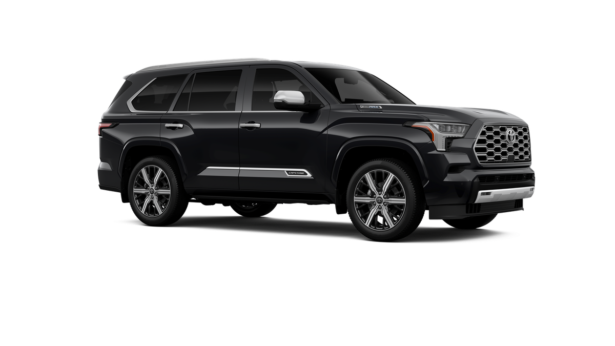 New 2026 Midnight Black Metallic Toyota Capstone image 14