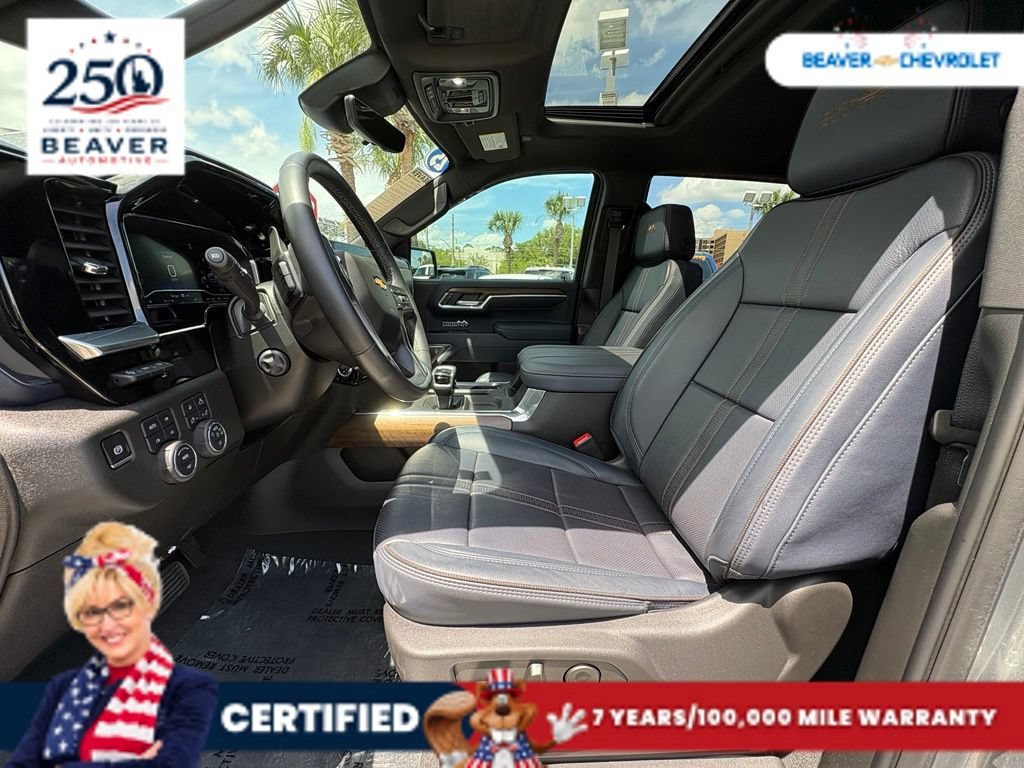 Used 2025 Sterling Gray Metallic Chevrolet High Country image 13