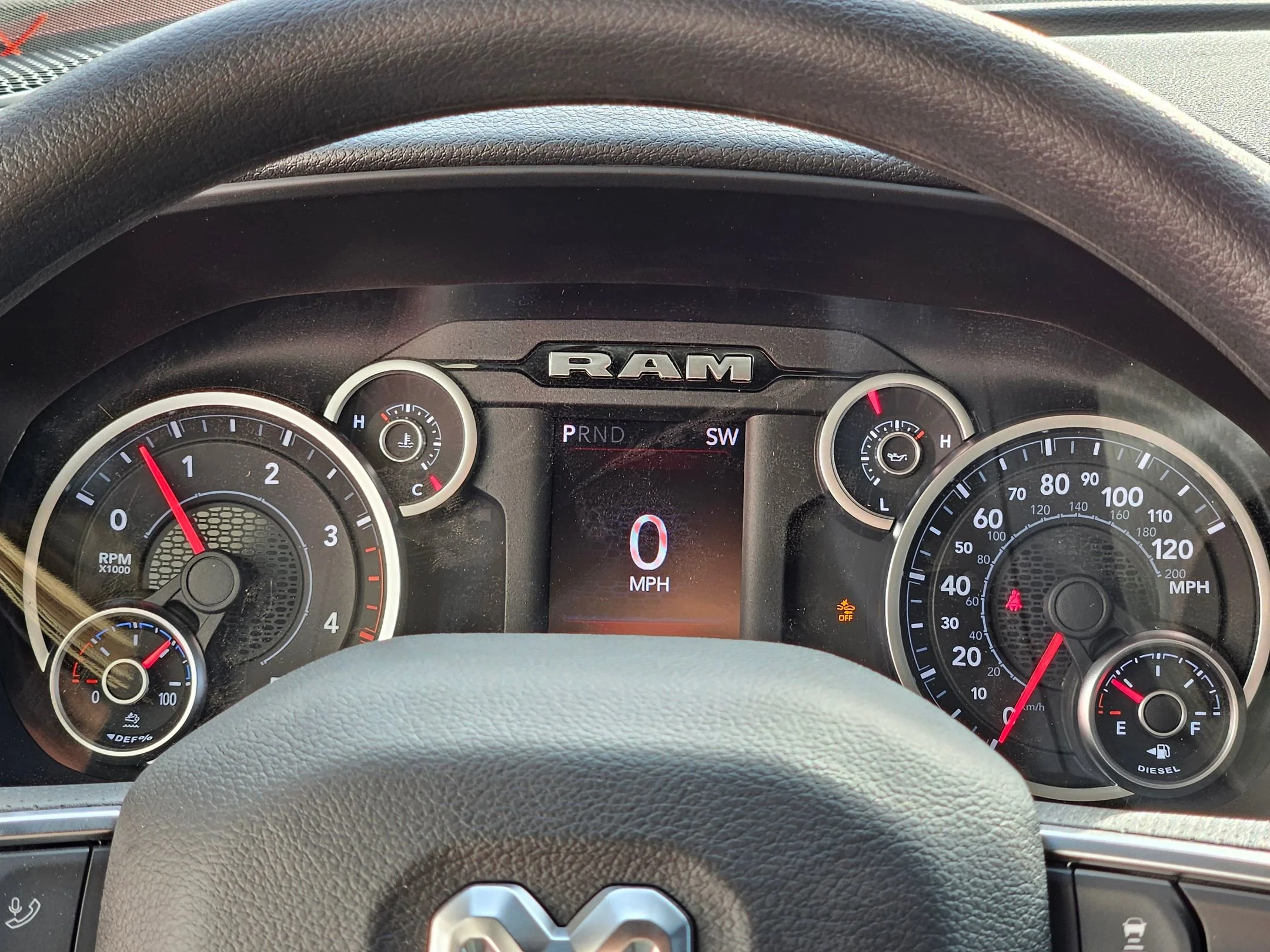 New 2026 Flame Red Clearcoat Ram Tradesman image 14