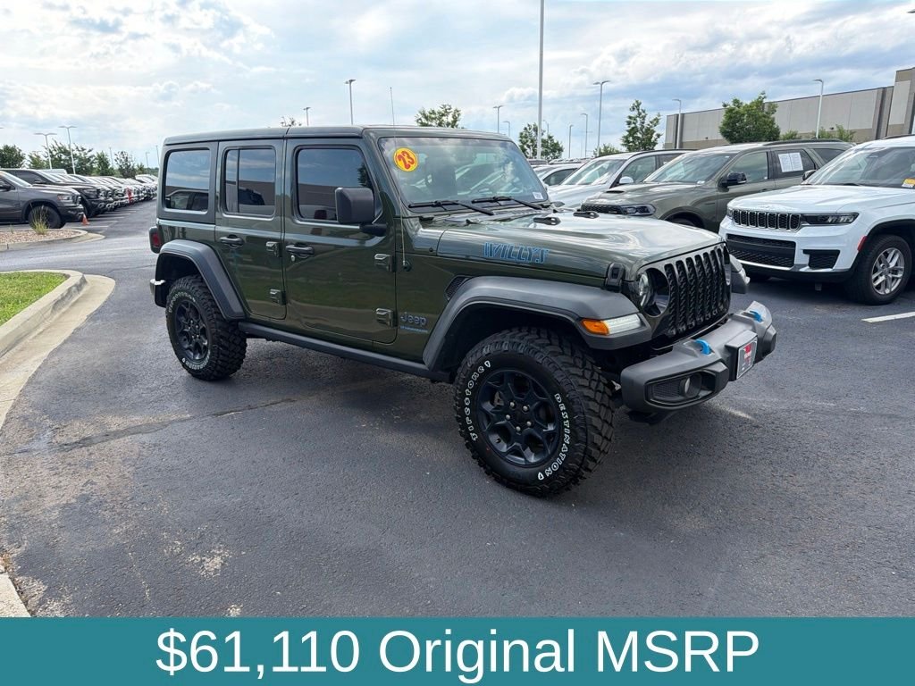 Used 2023 Green Jeep Willys 4xe image 1