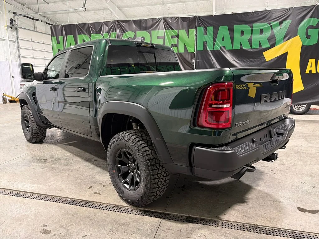 New 2026 Serrano-Green Metallic Exterior Paint RAM RHO image 5