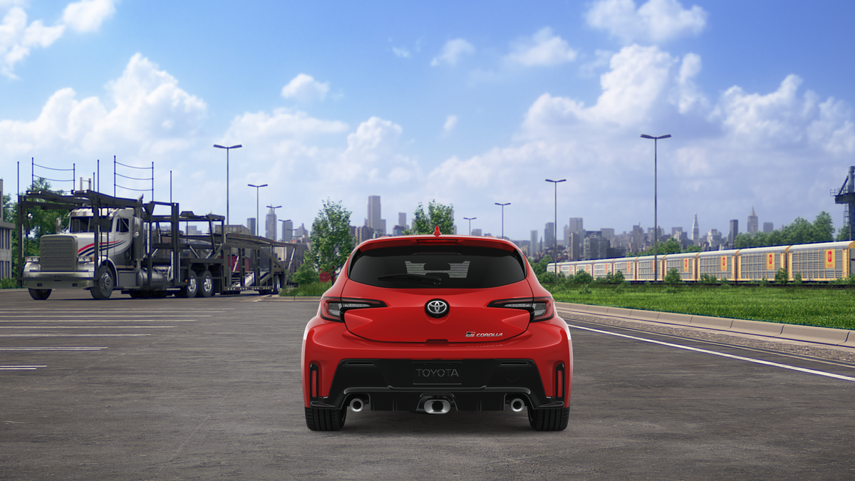 New 2026 Supersonic Red Toyota GR Corolla image 8