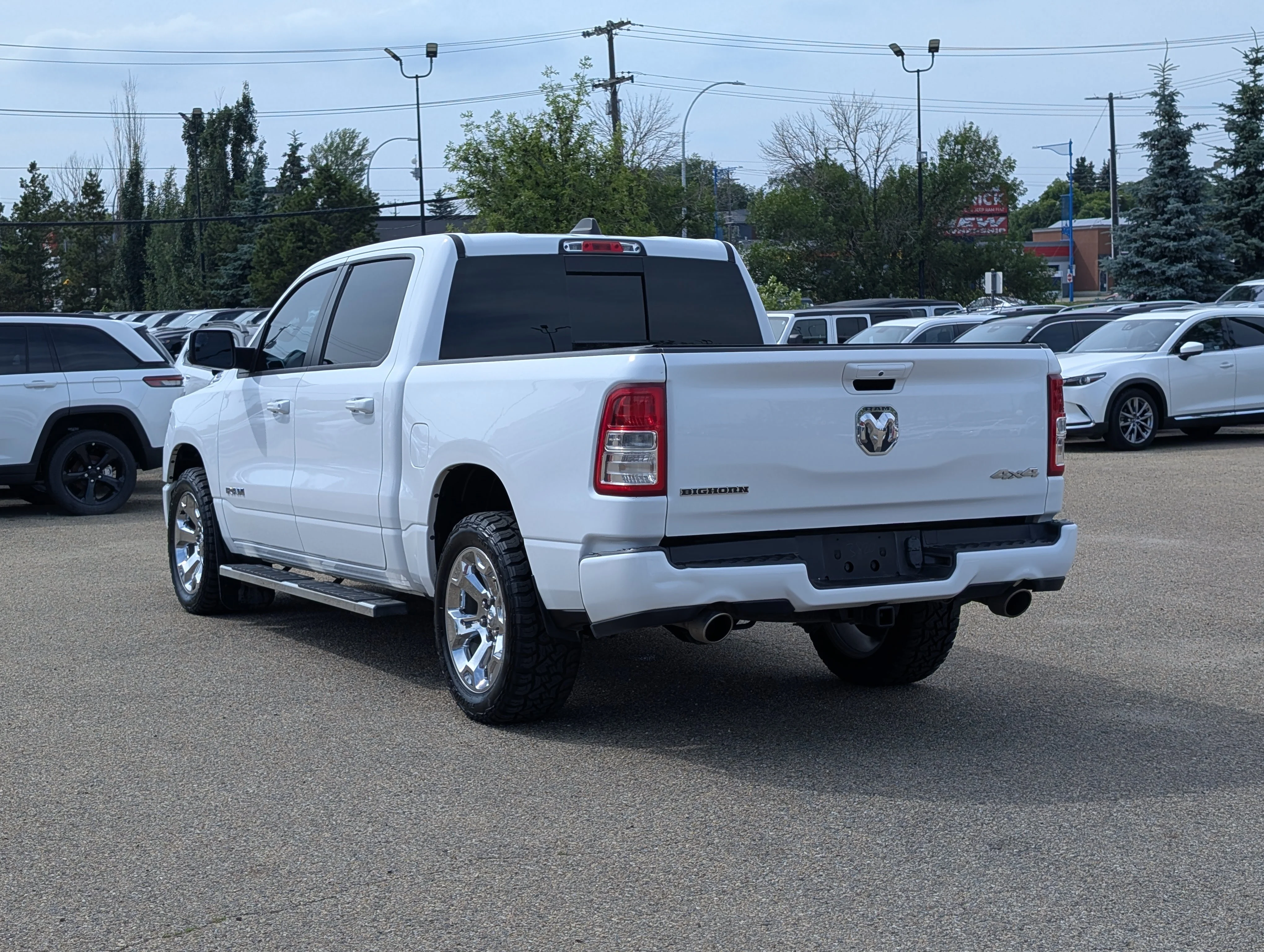 Used 2024 Bright White Ram Big Horn image 4