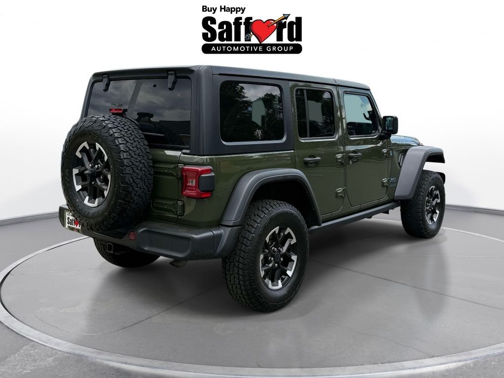 Used 2024 Green Jeep Rubicon 4xe image 9
