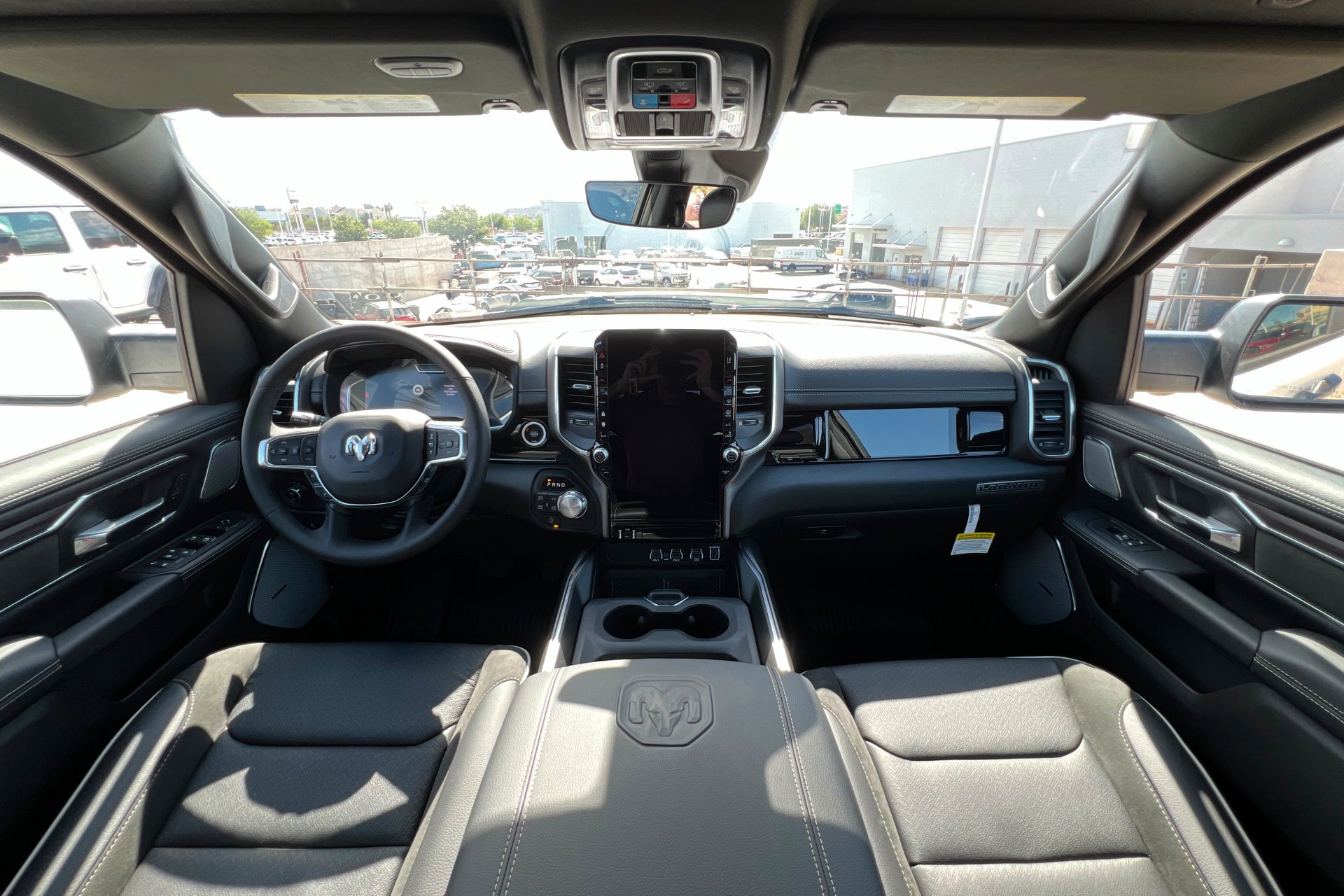 New 2026 Bright White Clear-Coat Exterior Paint RAM Laramie image 10
