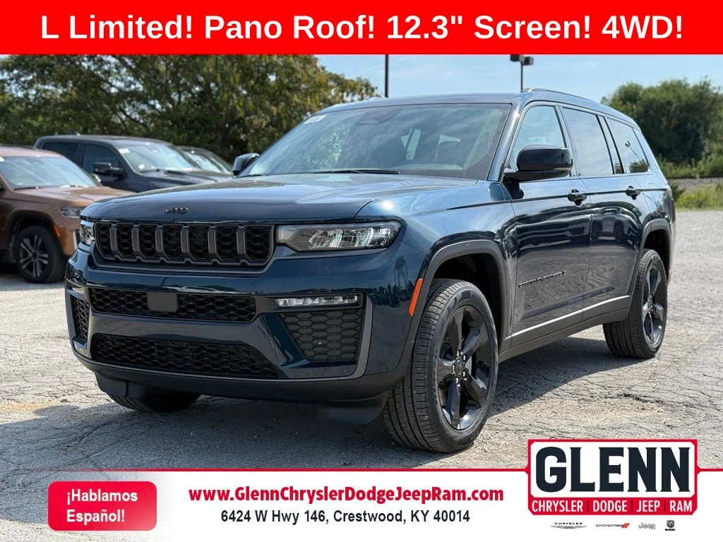 New 2027 Fathom Blue Pearl-Coat Paint Jeep Limited image 1