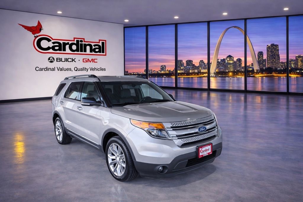 Silver 2014 Ford Explorer XLT SUV / Crossover Front-Wheel Drive