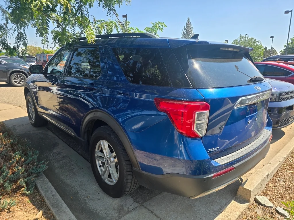 Used 2021 Atlas Blue Metallic Ford XLT image 13