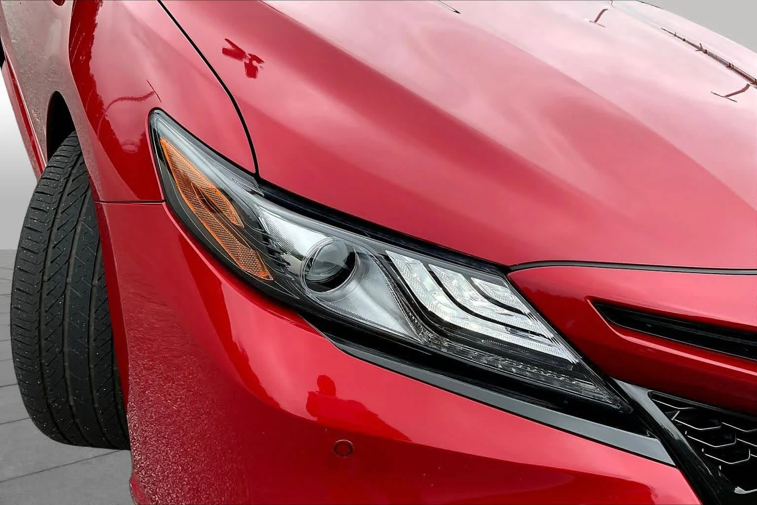 Used 2024 Supersonic Red Toyota XSE V6 image 28