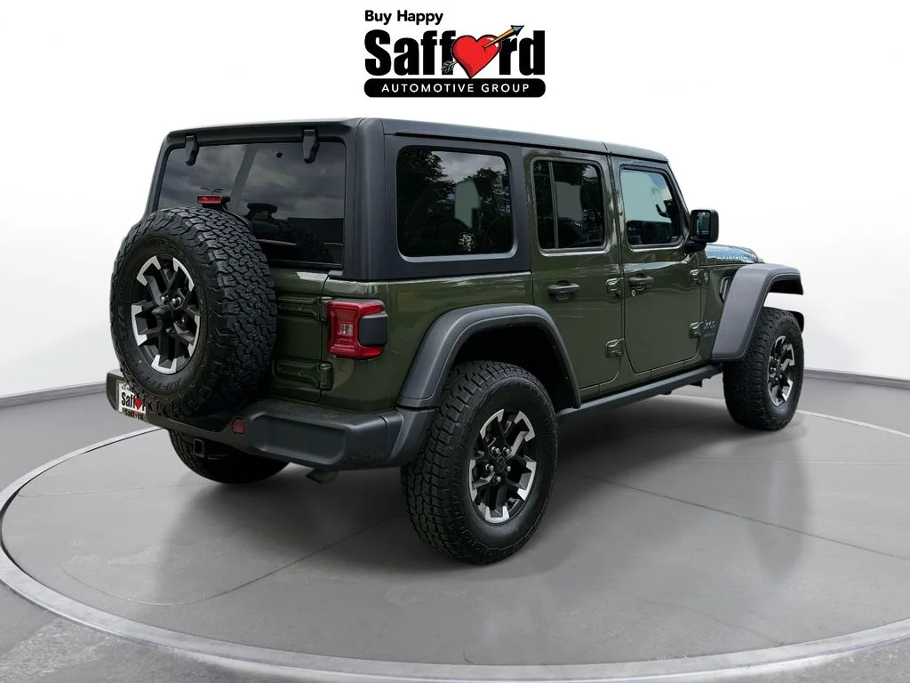 Used 2024 Green Jeep Rubicon 4xe image 9