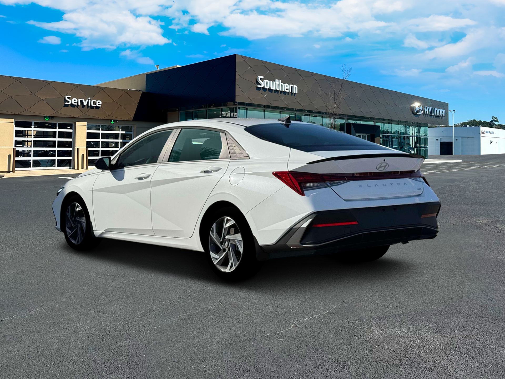 New 2025 White Hyundai SEL Sport image 5